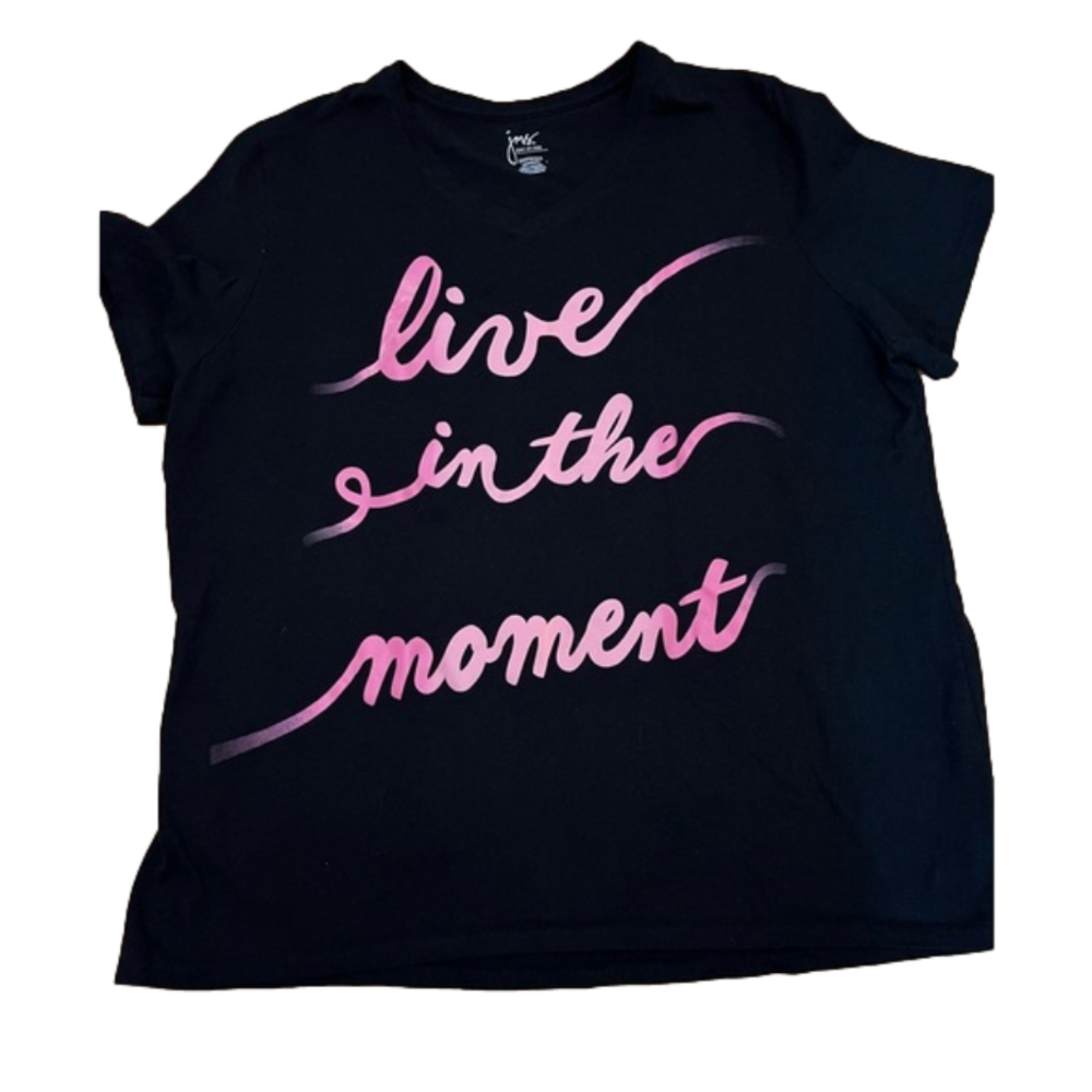 Just My Size Short Sleeve Graphic Tee 3X